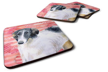 Load image into Gallery viewer, Borzoi Love Foam Coaster  BB9759FC