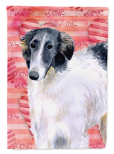 Load image into Gallery viewer, Borzoi Love Garden Flag - Outdoor Decorative Yard Flag BB9759GF