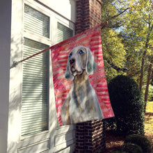 Load image into Gallery viewer, Weimaraner Love Flag Canvas House Size BB9761CHF