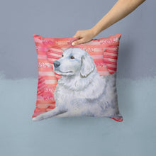 Load image into Gallery viewer, Maremma Sheepdog Love Throw Pillow - 14x14 Decorative Pillow – Art for Your Home &amp; Patio BB9762PW1414