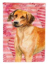 Load image into Gallery viewer, Rhodesian Ridgeback Love Flag Canvas House Size BB9763CHF