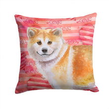 Load image into Gallery viewer, Shiba Inu Love Throw Pillow - 14x14 Decorative Pillow – Art for Your Home &amp; Patio BB9765PW1414