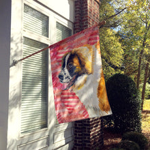 Load image into Gallery viewer, Saint Bernard Love Flag Canvas House Size BB9766CHF