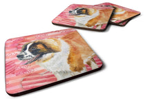 Load image into Gallery viewer, Saint Bernard Love Foam Coaster  BB9766FC