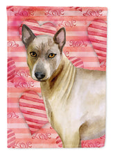 Load image into Gallery viewer, Thai Ridgeback Love Flag Canvas House Size BB9767CHF