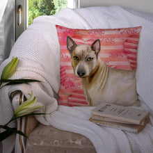 Load image into Gallery viewer, Thai Ridgeback Love Throw Pillow - 14x14 Decorative Pillow – Art for Your Home &amp; Patio BB9767PW1414