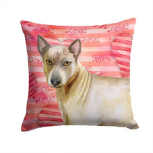 Load image into Gallery viewer, Thai Ridgeback Love Throw Pillow - 14x14 Decorative Pillow – Art for Your Home &amp; Patio BB9767PW1414
