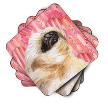 Load image into Gallery viewer, Pekingese Love Foam Coaster  BB9768FC