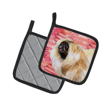 Load image into Gallery viewer, Pekingese Love Pot Holders - Set of 2 - Heat-Resistant Kitchen Essentials BB9768PTHD