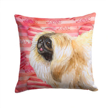 Load image into Gallery viewer, Pekingese Love Throw Pillow - 14x14 Decorative Pillow – Art for Your Home &amp; Patio BB9768PW1414