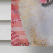 Load image into Gallery viewer, Pomeranian Love Flag Canvas House Size BB9769CHF