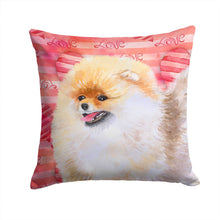 Load image into Gallery viewer, Pomeranian Love Throw Pillow - 14x14 Decorative Pillow – Art for Your Home &amp; Patio BB9769PW1414
