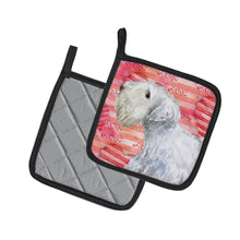 Load image into Gallery viewer, Sealyham Terrier Love Pot Holders - Set of 2 - Heat-Resistant Kitchen Essentials BB9771PTHD