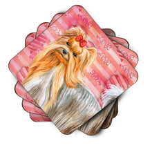 Load image into Gallery viewer, Yorkshire Terrier Love Foam Coaster  BB9772FC