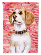 Load image into Gallery viewer, Beagle Love Garden Flag - Outdoor Decorative Yard Flag BB9773GF