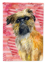 Load image into Gallery viewer, Brussels Griffon Love Garden Flag - Outdoor Decorative Yard Flag BB9774GF