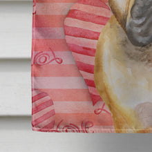 Load image into Gallery viewer, French Bulldog Love Flag Canvas House Size BB9775CHF