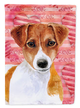 Load image into Gallery viewer, Jack Russell Terrier Love Garden Flag - Outdoor Decorative Yard Flag BB9776GF