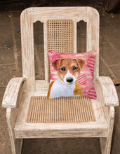Load image into Gallery viewer, Jack Russell Terrier Love Fabric Decorative Pillow BB9776PW1818