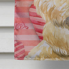 Load image into Gallery viewer, Cairn Terrier Love Flag Canvas House Size BB9777CHF