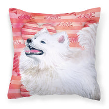 Load image into Gallery viewer, Samoyed Love Fabric Decorative Pillow BB9778PW1818