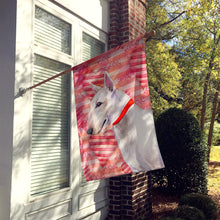 Load image into Gallery viewer, Bull Terrier Love Flag Canvas House Size BB9780CHF