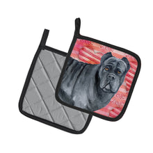 Load image into Gallery viewer, Cane Corso Love Pot Holders - Set of 2 - Heat-Resistant Kitchen Essentials BB9781PTHD