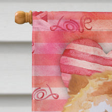 Load image into Gallery viewer, Cane Corso Love Flag Canvas House Size BB9782CHF