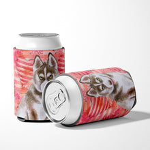 Load image into Gallery viewer, Siberian Husky Grey Love Can or Bottle Hugger BB9783CC