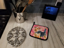 Load image into Gallery viewer, Welsh Terrier Love Pot Holders - Set of 2 - Heat-Resistant Kitchen Essentials BB9787PTHD