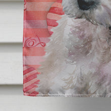Load image into Gallery viewer, Westie Love Flag Canvas House Size BB9788CHF