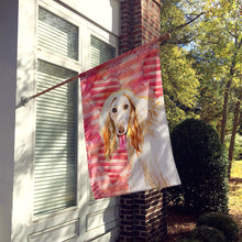 Load image into Gallery viewer, Afghan Hound Love Flag Canvas House Size BB9789CHF