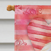 Load image into Gallery viewer, Afghan Hound Love Flag Canvas House Size BB9789CHF