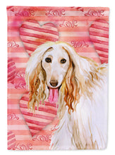 Load image into Gallery viewer, Afghan Hound Love Flag Canvas House Size BB9789CHF