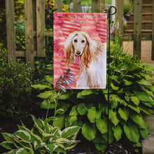 Load image into Gallery viewer, Afghan Hound Love Garden Flag - Outdoor Decorative Yard Flag BB9789GF