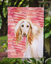 Load image into Gallery viewer, Afghan Hound Love Garden Flag - Outdoor Decorative Yard Flag BB9789GF