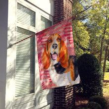 Load image into Gallery viewer, Basset Hound Love Flag Canvas House Size BB9791CHF