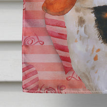 Load image into Gallery viewer, Basset Hound Love Flag Canvas House Size BB9791CHF