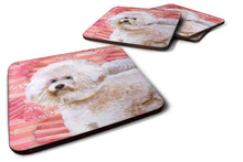 Load image into Gallery viewer, Bichon Frise #2 Love Foam Coaster  BB9792FC