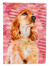 Load image into Gallery viewer, Cocker Spaniel Love Flag Canvas House Size BB9793CHF