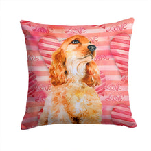 Load image into Gallery viewer, Cocker Spaniel Love Throw Pillow - 14x14 Decorative Pillow – Art for Your Home &amp; Patio BB9793PW1414