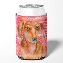 Load image into Gallery viewer, Red Dachshund Love Can or Bottle Hugger BB9794CC