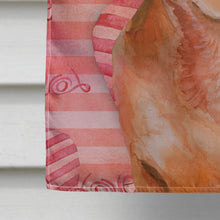 Load image into Gallery viewer, Red Dachshund Love Flag Canvas House Size BB9794CHF