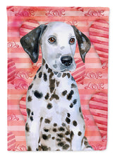 Load image into Gallery viewer, Dalmatian Puppy Love Garden Flag - Outdoor Decorative Yard Flag BB9795GF