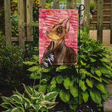 Load image into Gallery viewer, Doberman Pinscher Love Garden Flag - Outdoor Decorative Yard Flag BB9796GF