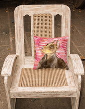 Load image into Gallery viewer, Doberman Pinscher Love Fabric Decorative Pillow BB9796PW1818