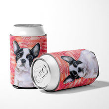 Load image into Gallery viewer, French Bulldog Black White Love Can or Bottle Hugger BB9797CC
