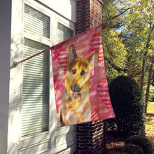 Load image into Gallery viewer, German Shepherd #2 Love Flag Canvas House Size BB9798CHF