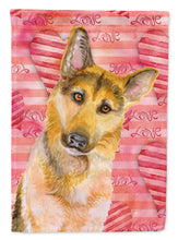 Load image into Gallery viewer, German Shepherd #2 Love Flag Canvas House Size BB9798CHF