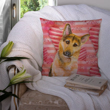 Load image into Gallery viewer, German Shepherd #2 Love Throw Pillow - 14x14 Decorative Pillow – Art for Your Home &amp; Patio BB9798PW1414